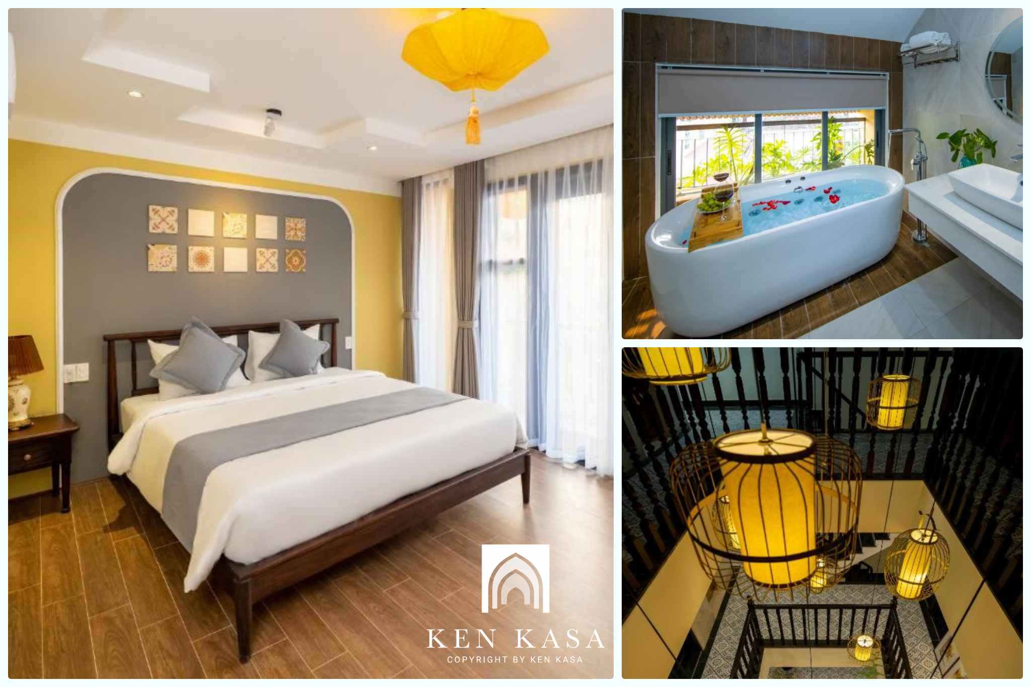 Mẫu ph&ograve;ng standard đẹp Hoianan boutique hotel 